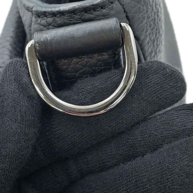 クリスチャン・ディオール ハンドバッグ サドル ミニソフトバッグ レザー 1ADHO023 Christian Dior 2way 黒