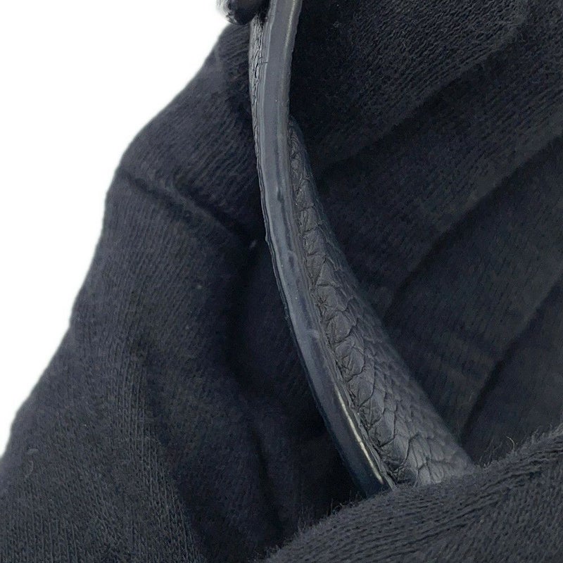 クリスチャン・ディオール ハンドバッグ サドル ミニソフトバッグ レザー 1ADHO023 Christian Dior 2way 黒