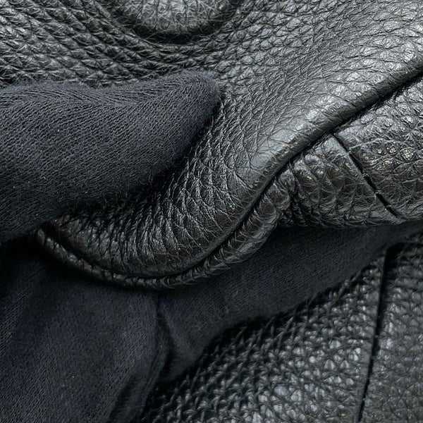 プラダ ショルダーバッグ トライアングルバッグ レザー 2VY007 PRADA 黒