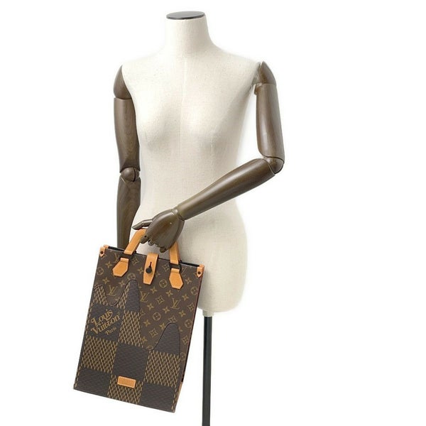 ルイヴィトン ハンドバッグ ダミエ・エベヌ ジャイアント モノグラム ミニトート N40355 2way NIGOコラボ ヴァージル・アブロー