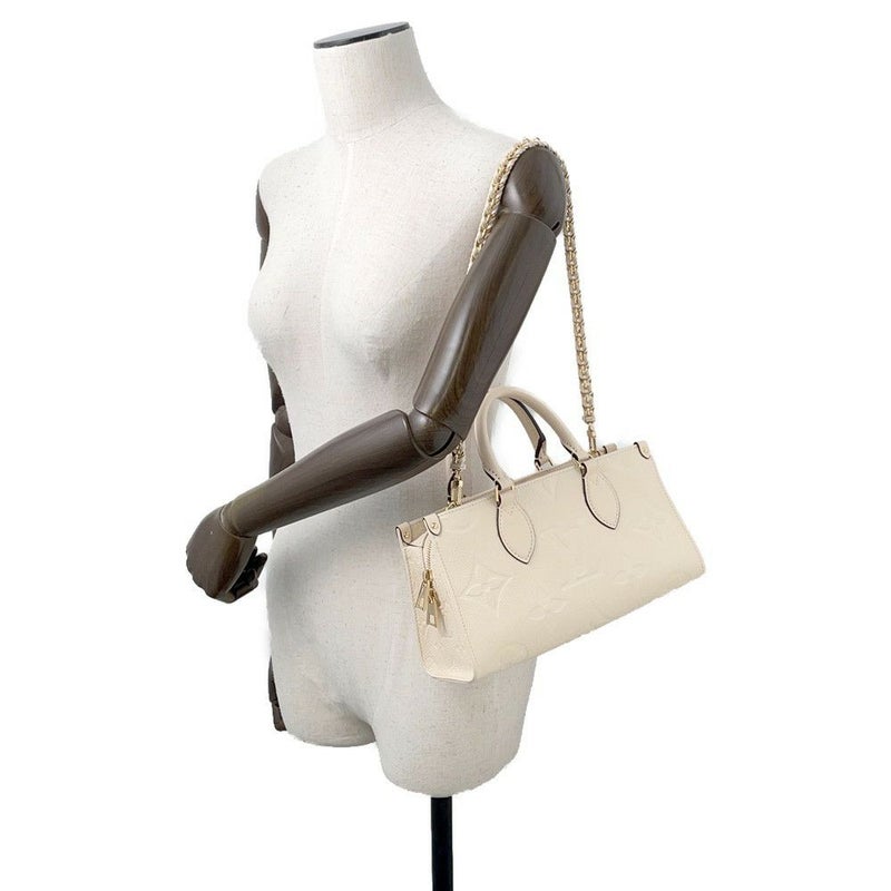 ルイヴィトン ハンドバッグ モノグラム・アンプラント オンザゴー EW M23698 LOUIS VUITTON 3wayショルダーバッグ