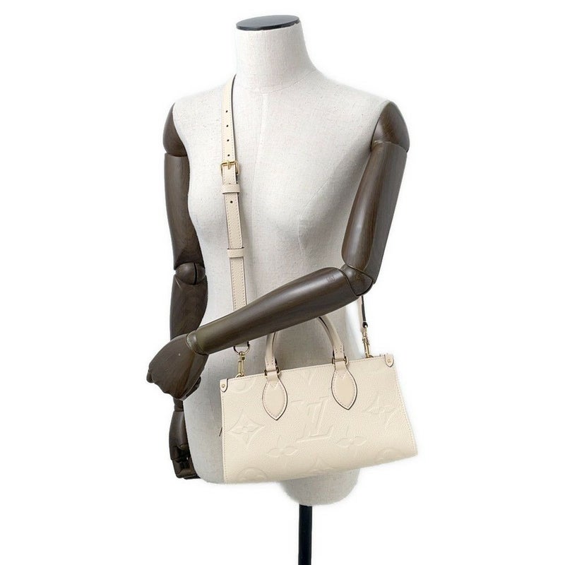 ルイヴィトン ハンドバッグ モノグラム・アンプラント オンザゴー EW M23698 LOUIS VUITTON 3wayショルダーバッグ