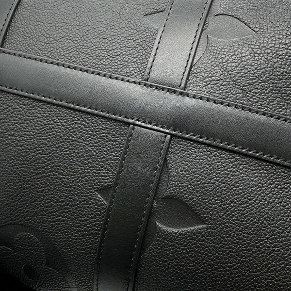 ルイヴィトン ボストンバッグ モノグラム・アンプラント ジャイアント キーポル・バンドリエール45 M45532トラベル 旅行 黒 ブラック