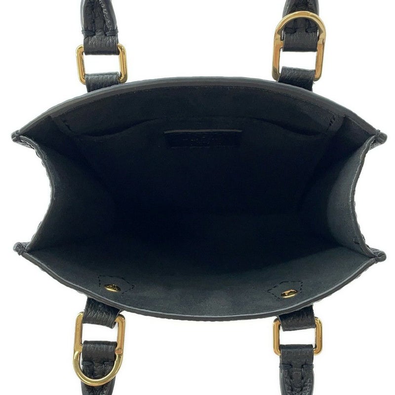 ルイヴィトン ハンドバッグ モノグラム・アンプラント プティット・サックプラ M81416 2wayショルダー ブラック 黒