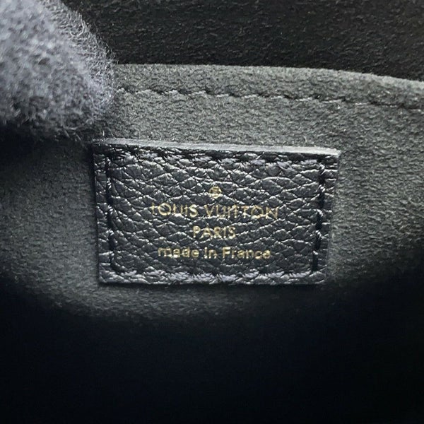 ルイヴィトン ハンドバッグ モノグラム・アンプラント プティット・サックプラ M81416 2wayショルダー ブラック 黒