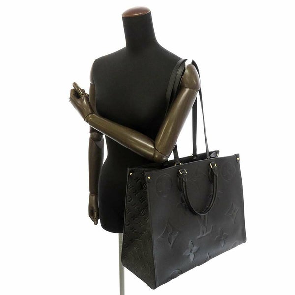 ルイヴィトン ハンドバッグ モノグラム・アンプラント オンザゴーGM M44925 LOUIS VUITTON ヴィトン 2wayショルダーバッグ 黒