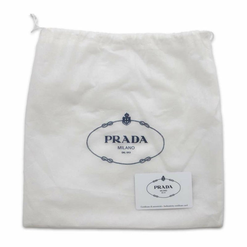 プラダ チェーンショルダーバッグ サフィアーノ レザー PRADA バッグ 黒 アウトレット品