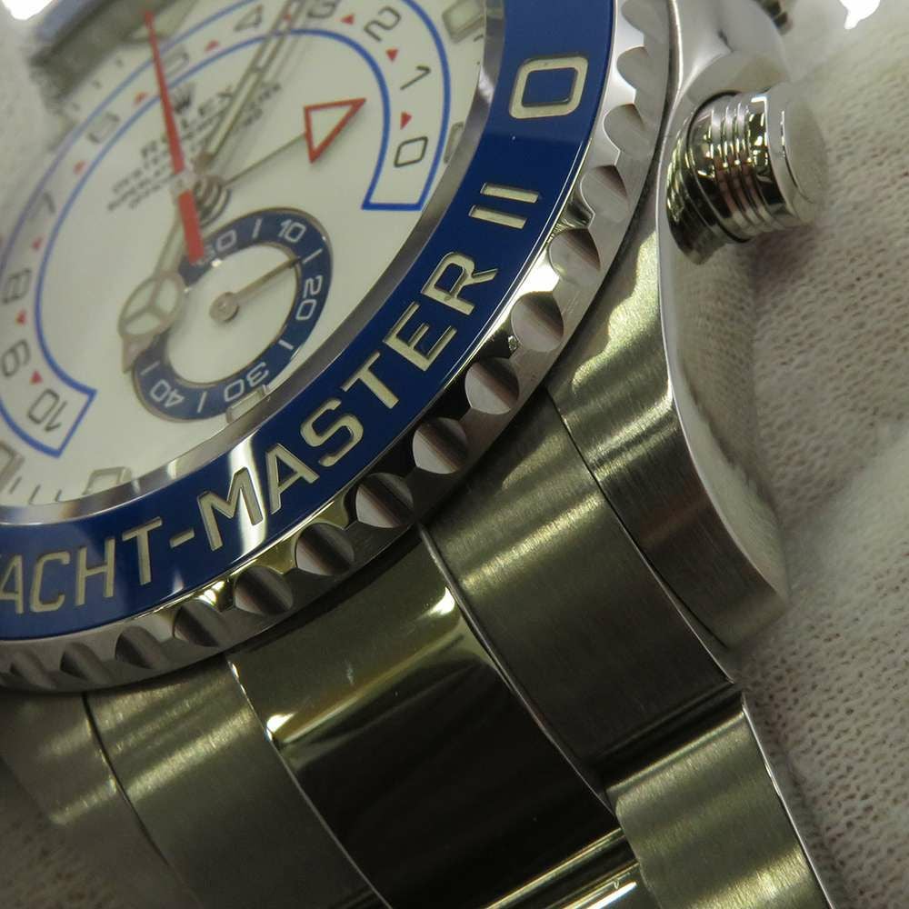 レア！希少！アメリカン雑貨！ 中古)ROLEX ロレックス ヨットマスター II 116680 ブルースチール針
