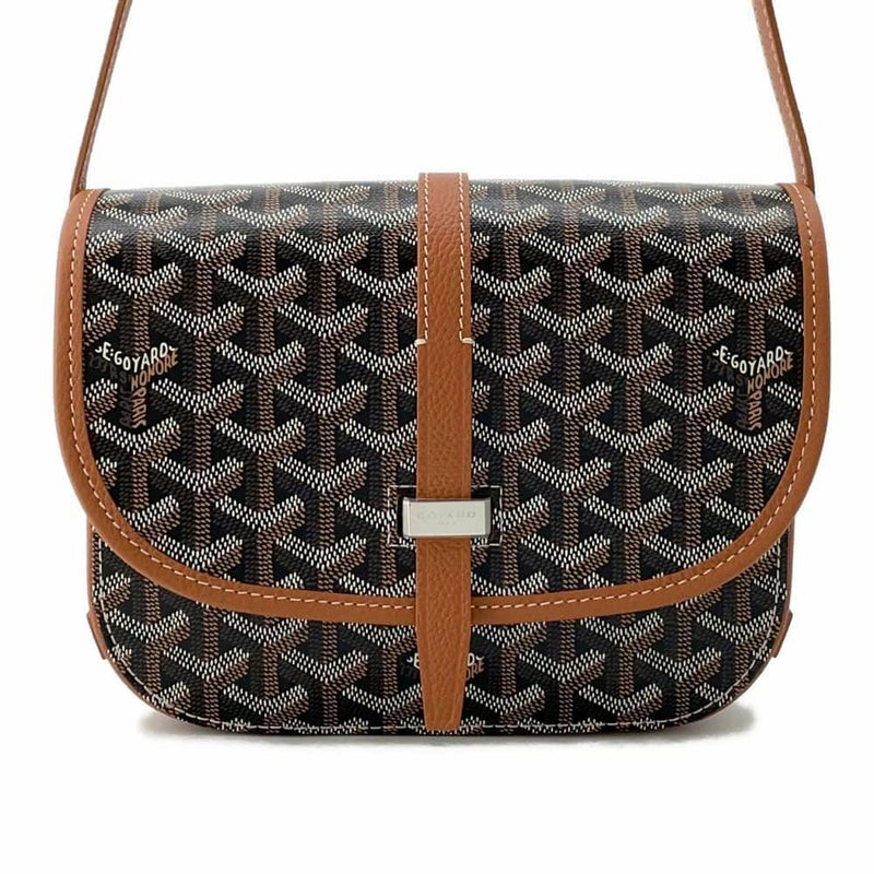 ゴヤール ショルダーバッグ ベルヴェデーレPM PVC GOYARD バッグ 黒