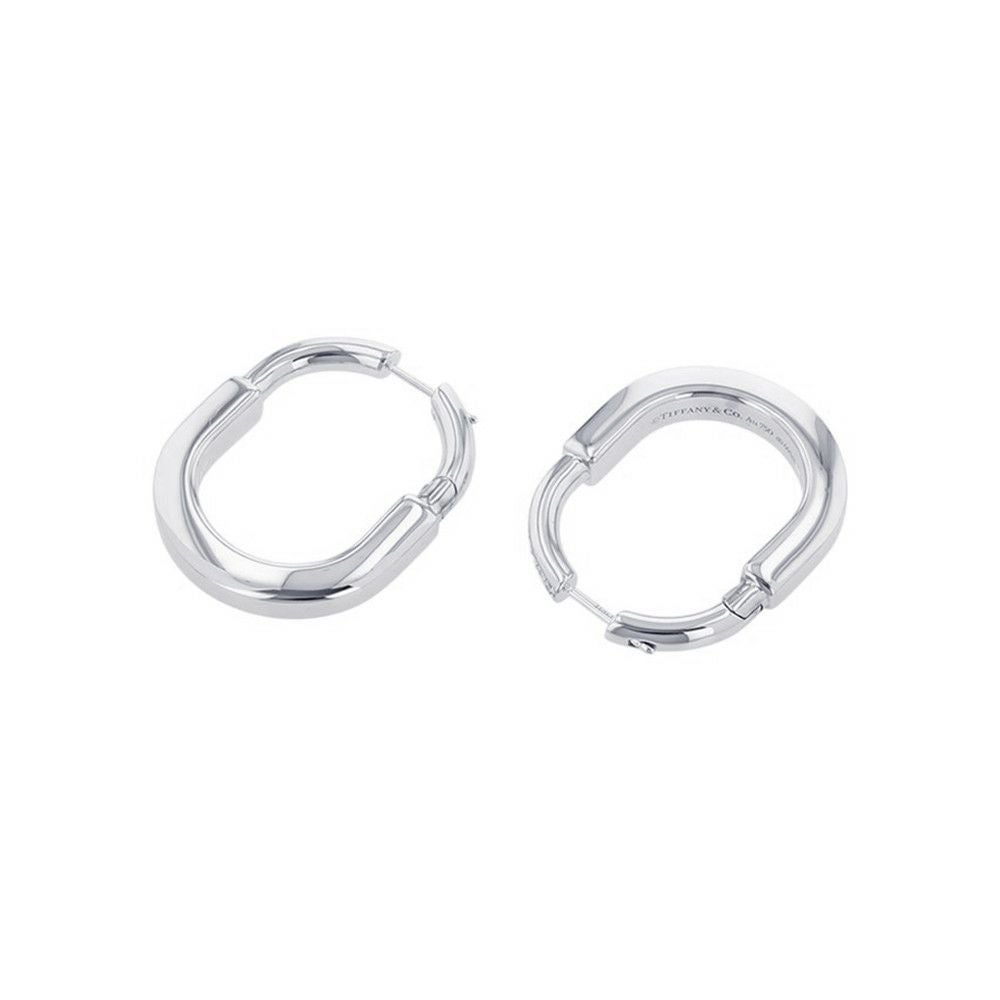 ティファニー ピアス ロック ピアス ミディアム ダイヤモンド 計0.19ct
