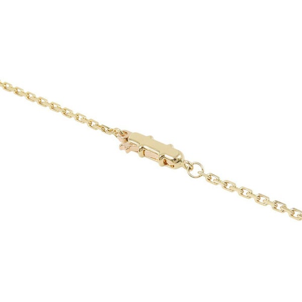 カルティエ ネックレス LOVE サークル ネックレス パヴェ ダイヤモンド 54P 計0.34ct K18YGイエローゴールド B7058400 ラブ ペンダント
