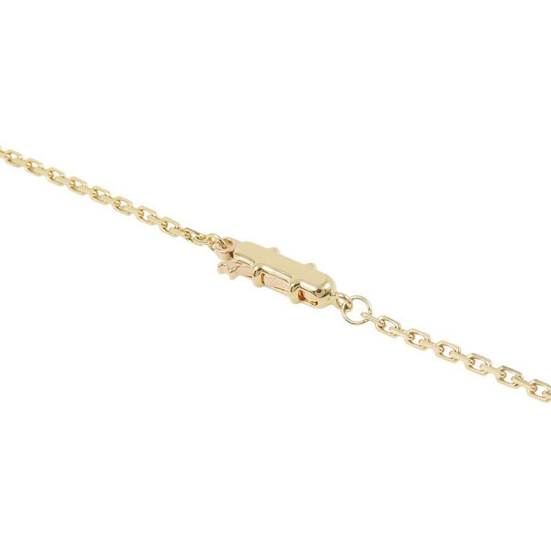 カルティエ ネックレス LOVE サークル ネックレス パヴェ ダイヤモンド 54P 計0.34ct K18YGイエローゴールド B7058400 ラブ ペンダント