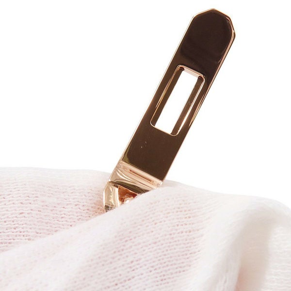 エルメス ブレスレット ケリー グルメット ダイヤモンド 41P 計0.90ct サイズXS K18PGピンクゴールド HERMES Kelly Gourmette