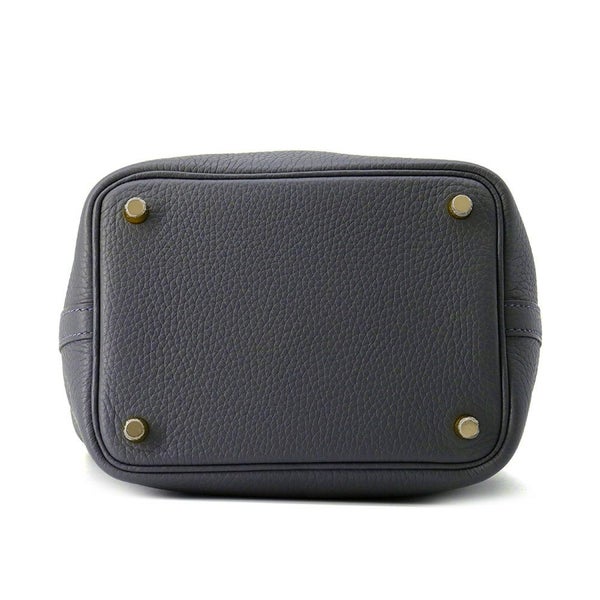 エルメス ハンドバッグ ピコタンロックPM アルドワーズ/シルバー金具 トリヨンクレマンス W刻印 HERMES トートバッグ