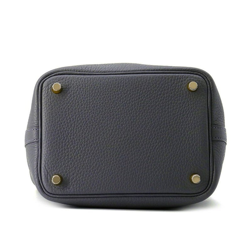 エルメス ハンドバッグ ピコタンロックPM アルドワーズ/シルバー金具 トリヨンクレマンス W刻印 HERMES トートバッグ