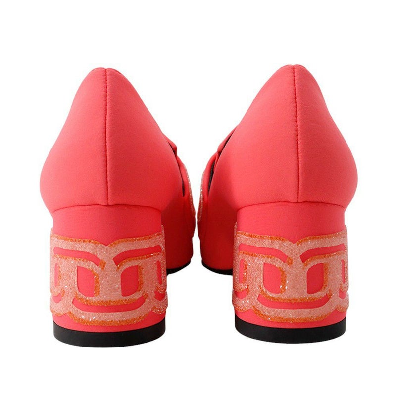 エルメス パンプス ドナ 60 Donna ビジュー レディースサイズ37 HERMES 靴