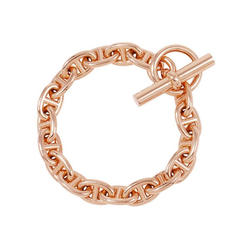 エルメス ブレスレット シェーヌダンクルPM 18コマ K18PGピンクゴールド HERMES ジュエリー