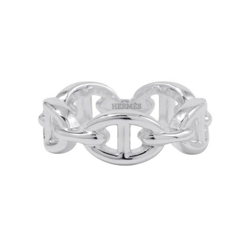 エルメス リング シェーヌダンクル アンシェネPM Enchainee SV925シルバー リングサイズ52 HERMES ジュエリー