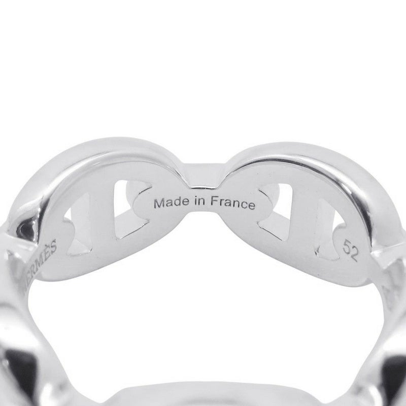 エルメス リング シェーヌダンクル アンシェネPM Enchainee SV925シルバー リングサイズ52 HERMES ジュエリー