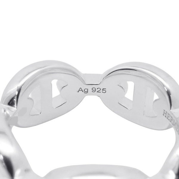 エルメス リング シェーヌダンクル アンシェネPM Enchainee SV925シルバー リングサイズ52 HERMES ジュエリー