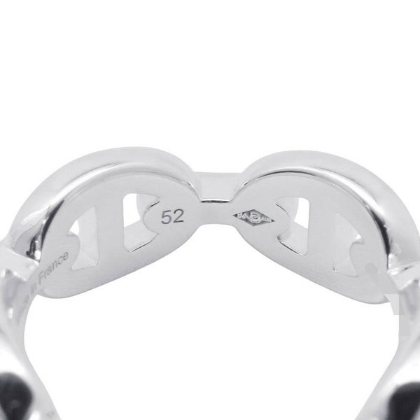 エルメス リング シェーヌダンクル アンシェネPM Enchainee SV925シルバー リングサイズ52 HERMES ジュエリー