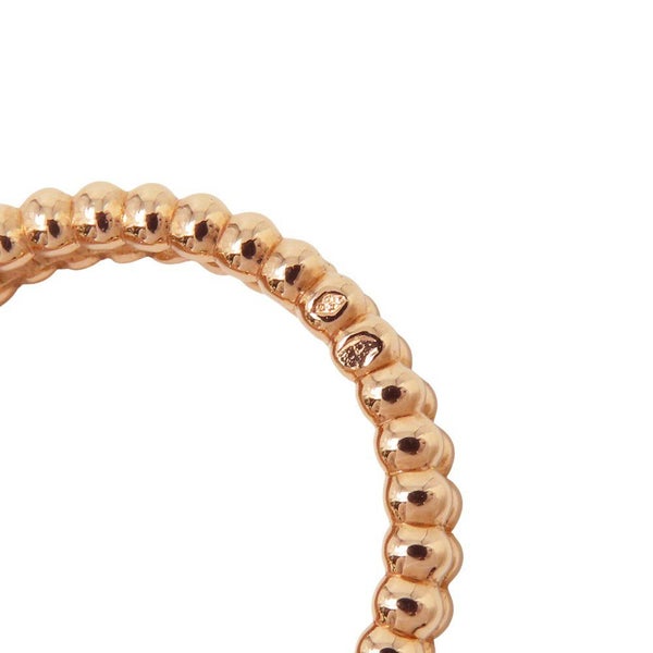 ヴァンクリーフ&アーペル リング ペルレ ダイヤモンド リング 1連モデル ダイヤ 31P 計0.49ct K18PG サイズ54 VCARPJMW00 指輪