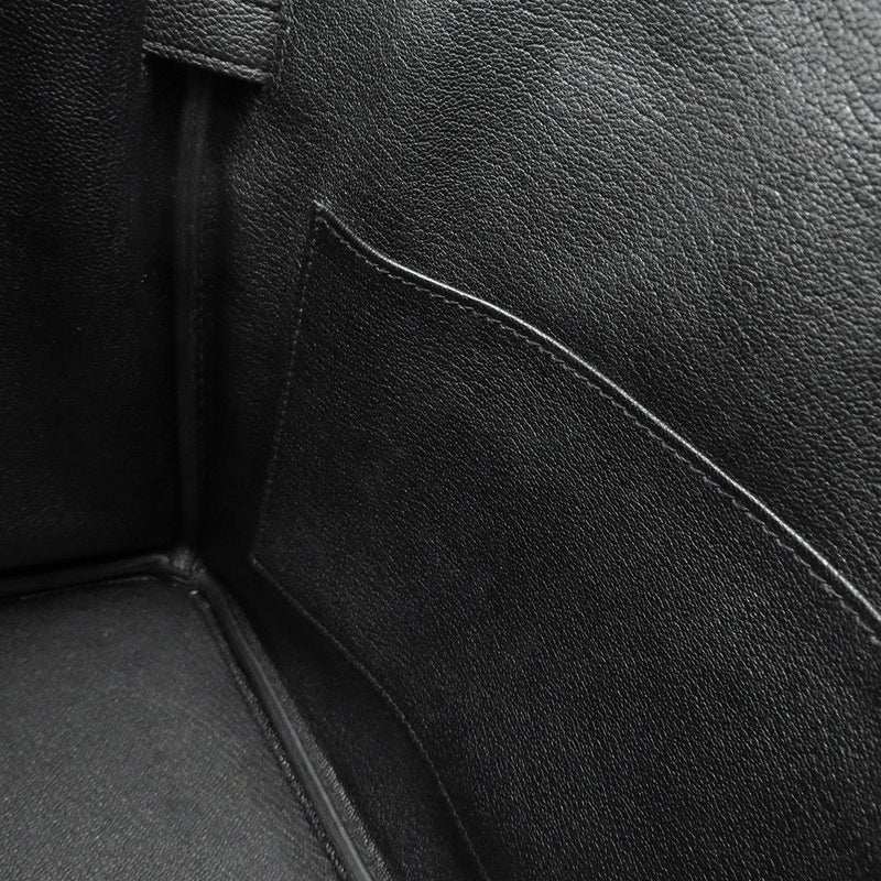 エルメス バーキン30 ブラック/シルバー金具 トゴ Z刻印 HERMES Birkin ハンドバッグ 黒