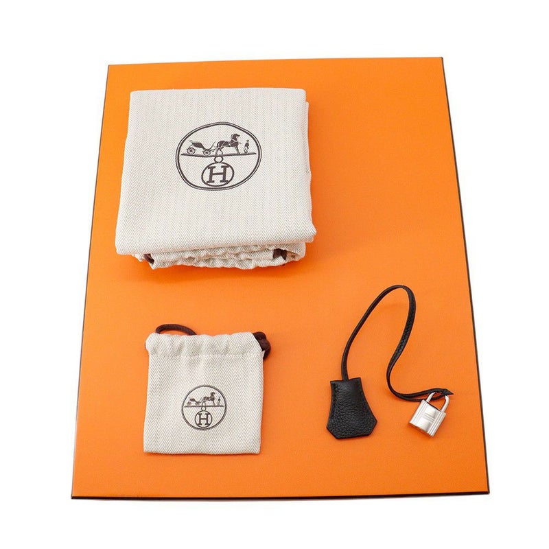 エルメス バーキン30 ブラック/シルバー金具 トゴ Z刻印 HERMES Birkin ハンドバッグ 黒