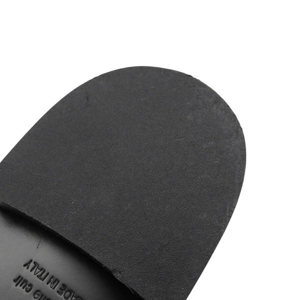 エルメス モカシン インパクト カーフレザー レディースサイズ36 1/2 HERMES 靴 黒