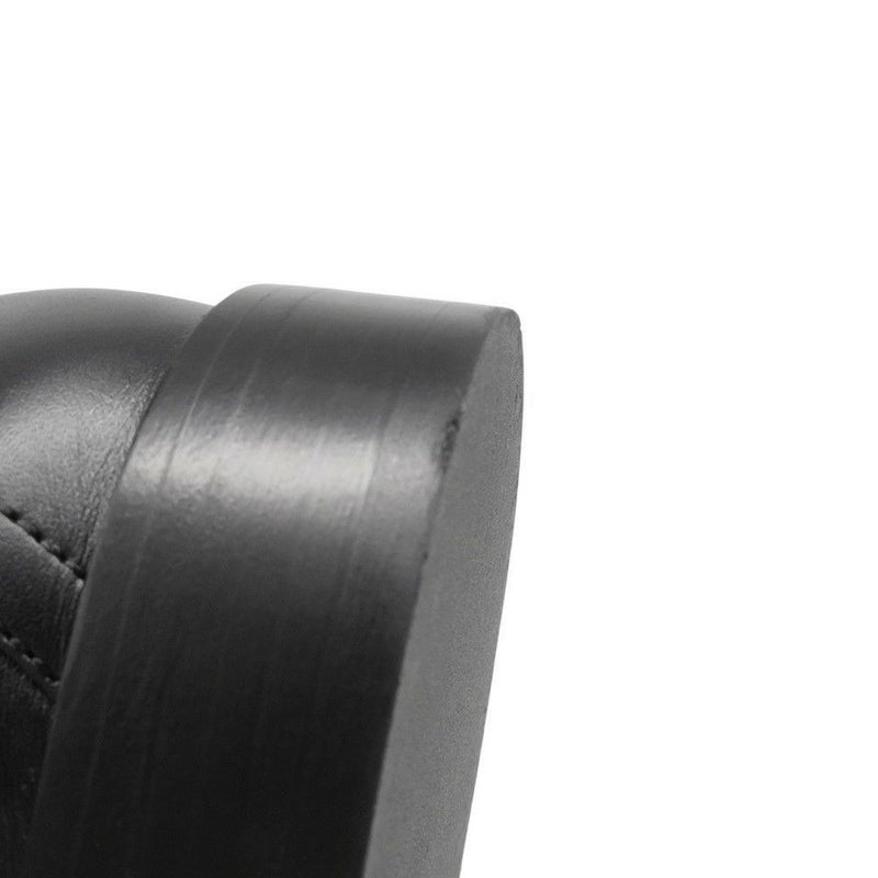 エルメス モカシン インパクト カーフレザー レディースサイズ36 1/2 HERMES 靴 黒