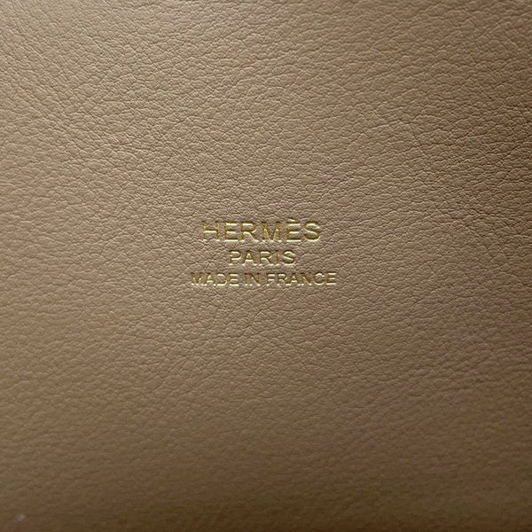 エルメス ボリード1923 25 エトゥープ/ゴールド金具 エバーカラー K刻印 2wayショルダー