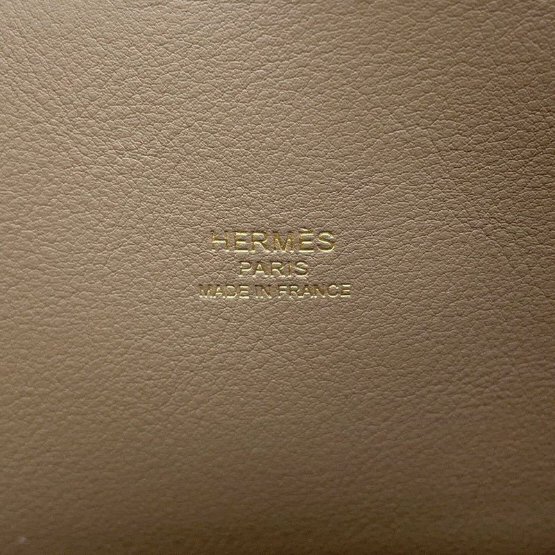 エルメス ボリード1923 25 エトゥープ/ゴールド金具 エバーカラー K刻印 2wayショルダー