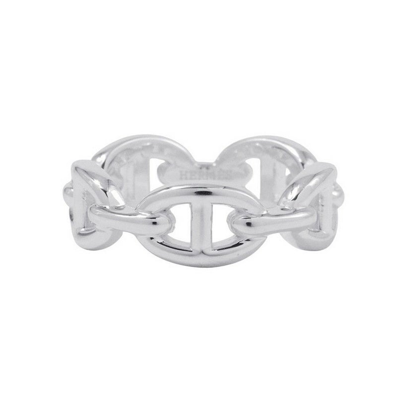 エルメス リング シェーヌダンクル アンシェネPM Enchainee SV925シルバー リングサイズ57 HERMES ジュエリー