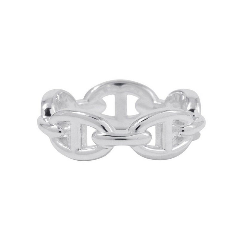 エルメス リング シェーヌダンクル アンシェネPM Enchainee SV925シルバー リングサイズ57 HERMES ジュエリー