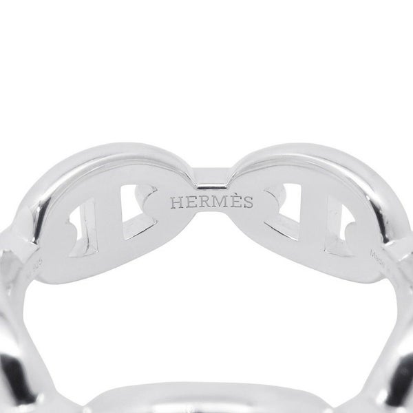 エルメス リング シェーヌダンクル アンシェネPM Enchainee SV925シルバー リングサイズ57 HERMES ジュエリー