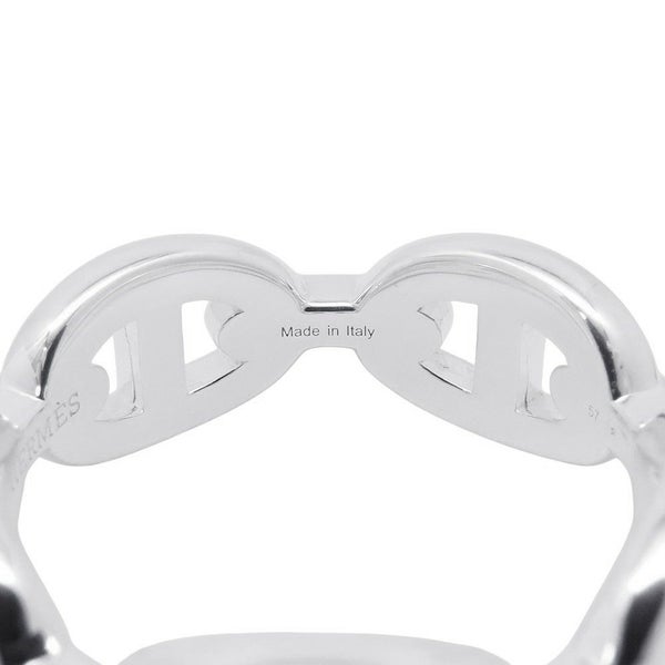 エルメス リング シェーヌダンクル アンシェネPM Enchainee SV925シルバー リングサイズ57 HERMES ジュエリー