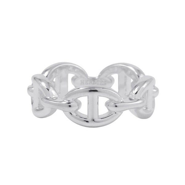 エルメス リング シェーヌダンクル アンシェネPM Enchainee SV925シルバー リングサイズ53 HERMES ジュエリー