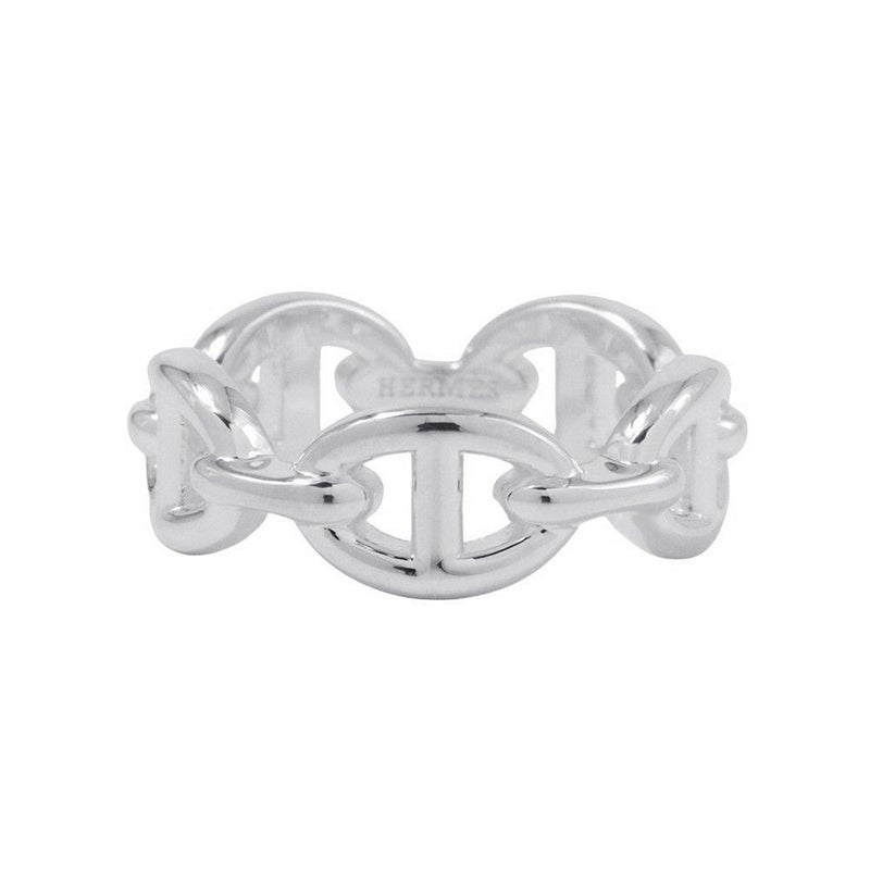 エルメス リング シェーヌダンクル アンシェネPM Enchainee SV925シルバー リングサイズ53 HERMES ジュエリー