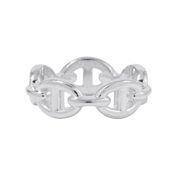 エルメス リング シェーヌダンクル アンシェネPM Enchainee SV925シルバー リングサイズ53 HERMES ジュエリー