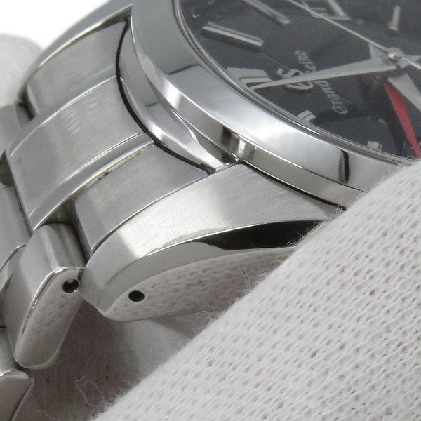 セイコー グランドセイコー ヘリテージコレクション スプリングドライブ GMT SBGE211 黒文字盤