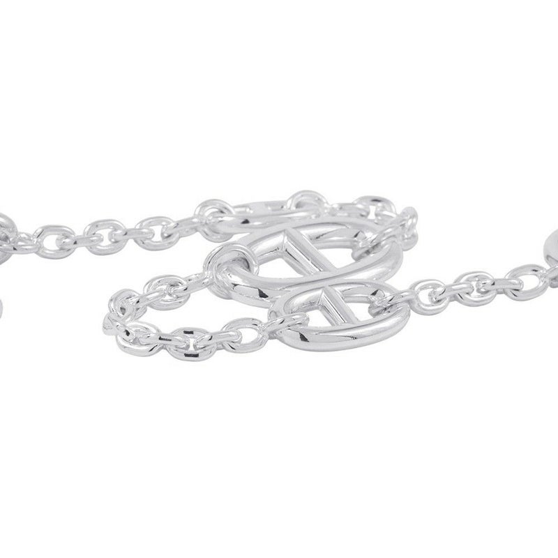 エルメス ブレスレット シェーヌダンクル ファランドール SV925シルバー サイズST HERMES ジュエリー