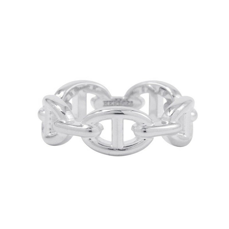 エルメス リング シェーヌダンクル アンシェネPM Enchainee SV925シルバー リングサイズ55 HERMES ジュエリー