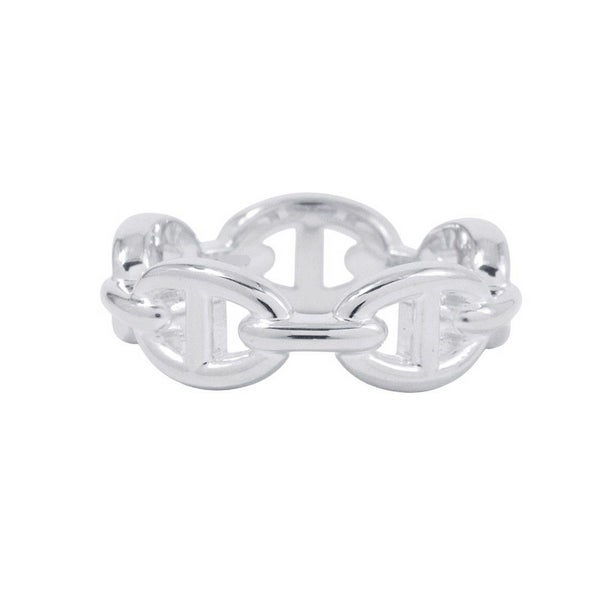 エルメス リング シェーヌダンクル アンシェネPM Enchainee SV925シルバー リングサイズ55 HERMES ジュエリー