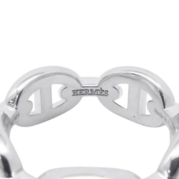 エルメス リング シェーヌダンクル アンシェネPM Enchainee SV925シルバー リングサイズ55 HERMES ジュエリー