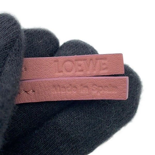 ロエベ バッグチャーム アナグラム ピグ フェルト カーフレザー C621232XBD LOEWE キーホルダー 豚 ブタ