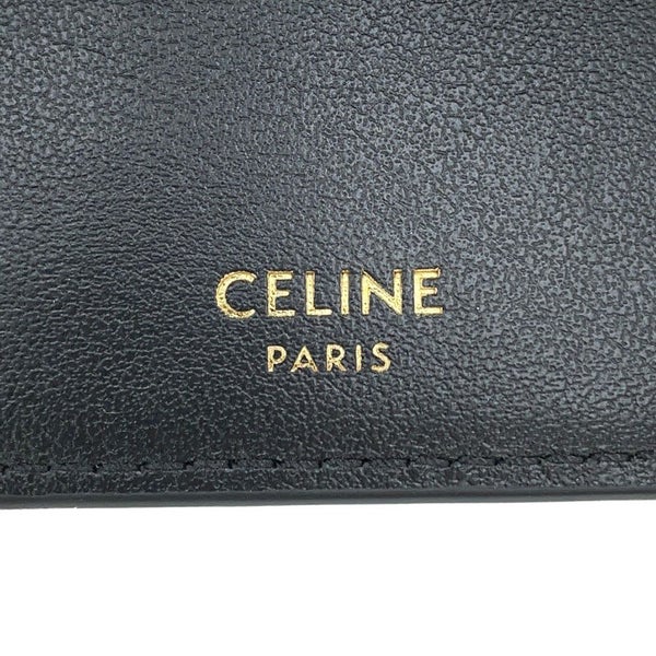 セリーヌ 三つ折り財布 16 セーズ スモール トリフォールド ウォレット 10F523CQ7 CELINE 黒