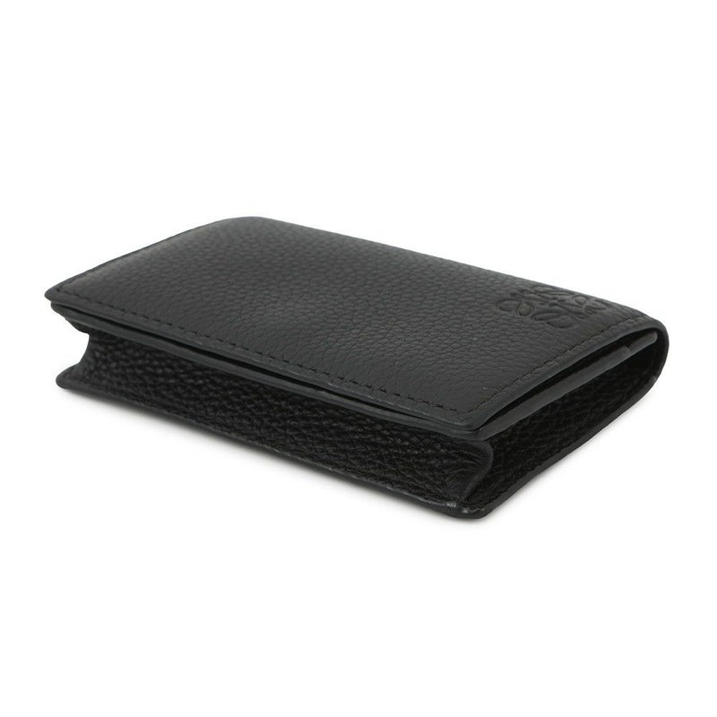 ロエベ カードケース アナグラム ビジネスカードホルダー ソフトグレインカーフレザー C660M97X05 LOEWE 財布 黒