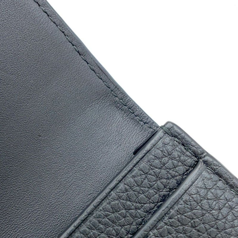 ロエベ カードケース アナグラム ビジネスカードホルダー ソフトグレインカーフレザー C660M97X05 LOEWE 財布 黒