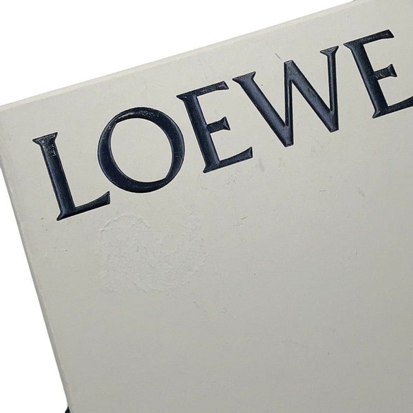 ロエベ カードケース アナグラム ビジネスカードホルダー ソフトグレインカーフレザー C660M97X05 LOEWE 財布 黒