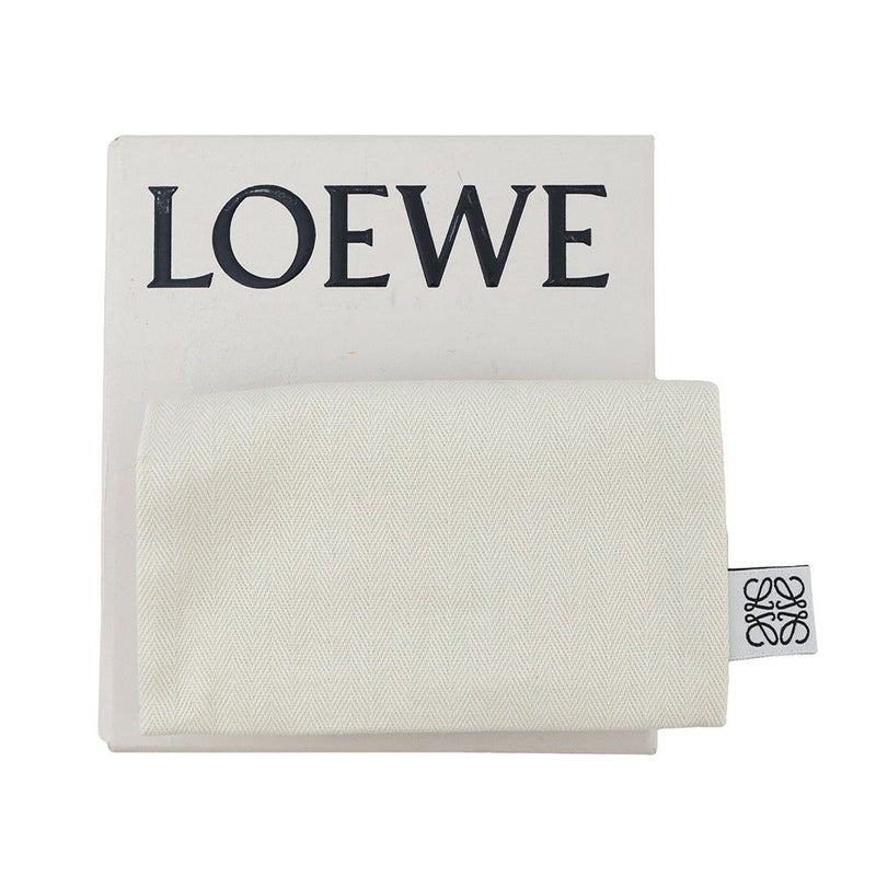 ロエベ カードケース アナグラム ビジネスカードホルダー ソフトグレインカーフレザー C660M97X05 LOEWE 財布 黒